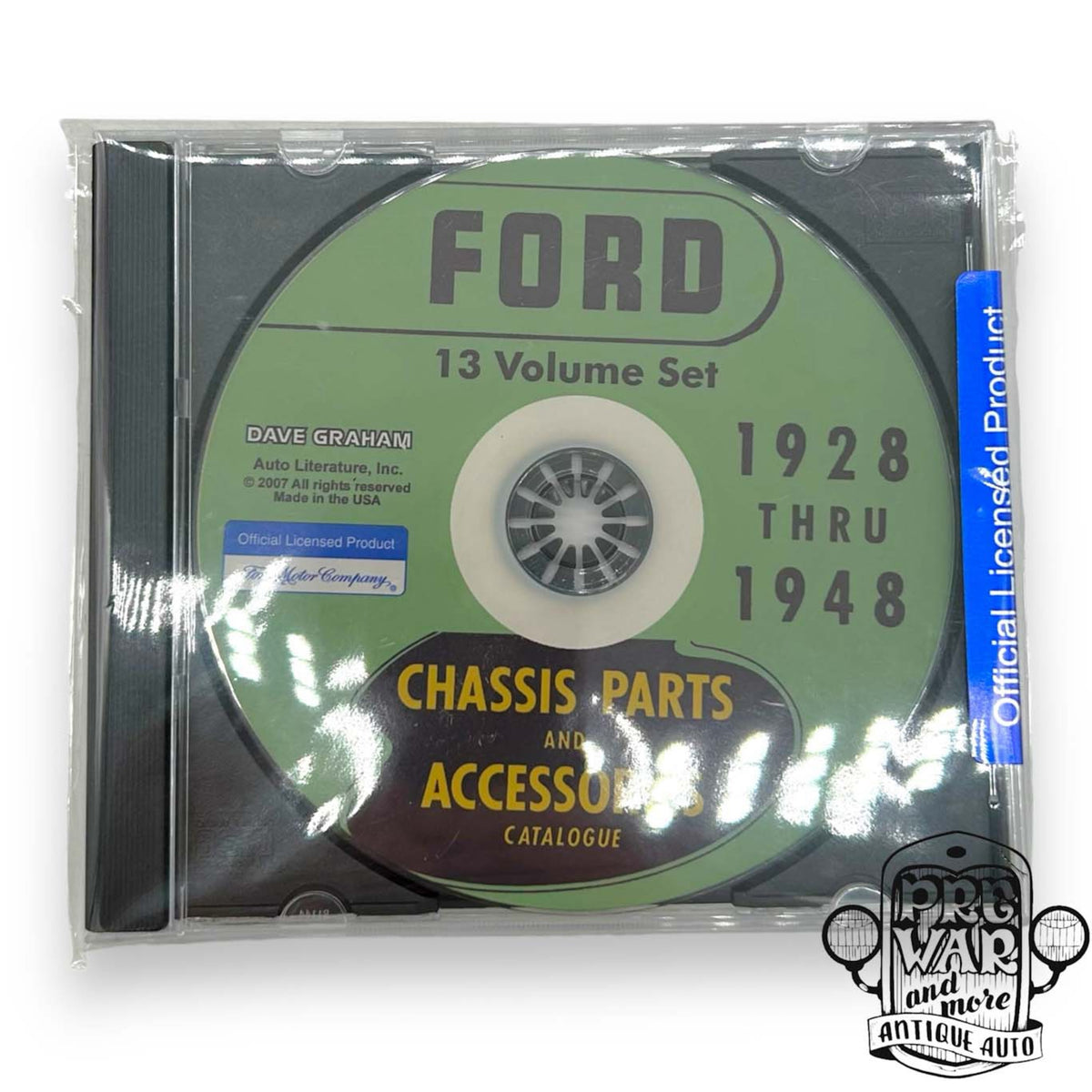 Ford Chassis Parts & Accessories Catalogue “the Green Bible” Cd 